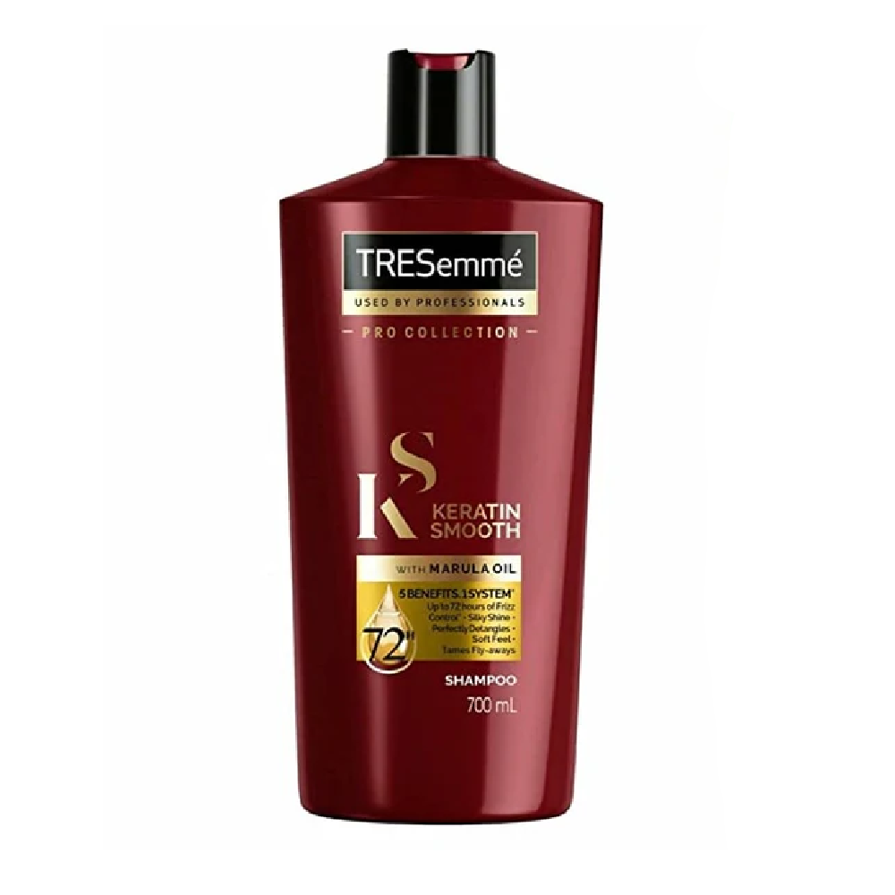 TRESEMME SHAMPOO KERATIN SMOOTH WITH MARULA OIL 700 ML
