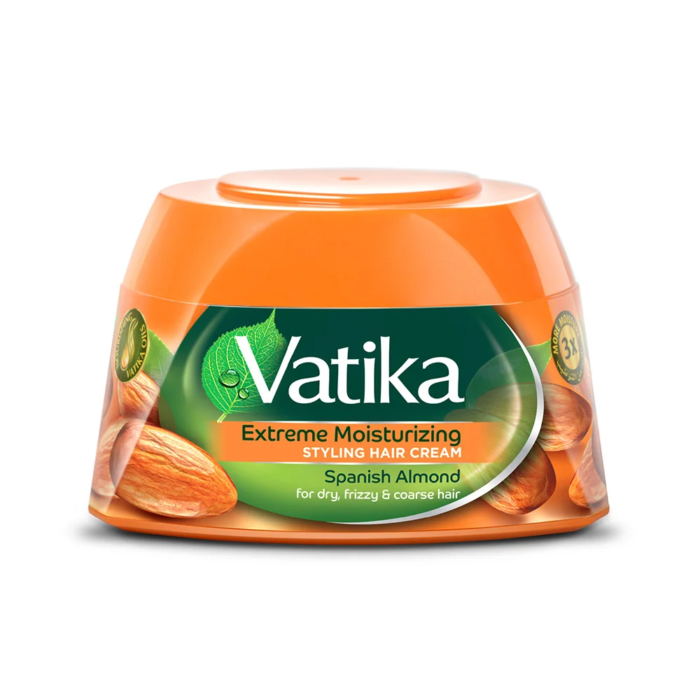 VATIKA HAIR CREAM ALMOND EXTRA MOISTURIZING 140 ML