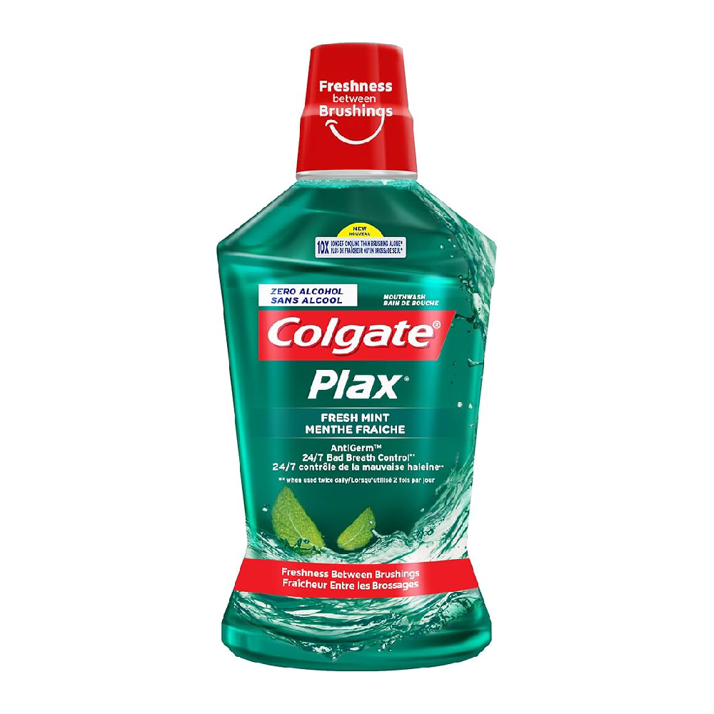 COLGATE PLAX MOUTH WASH FRESH MINT MENTHE FRAICHE 500 ML