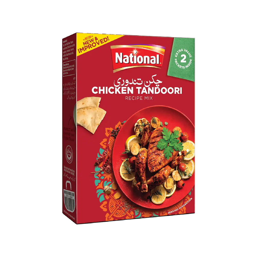 NATIONAL MASALA CHICKEN TANDOORI DOUBLE PACK 80 GM