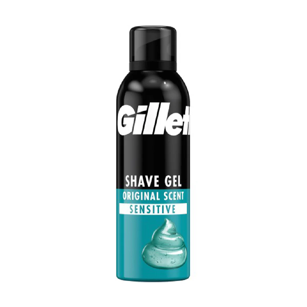 GILLETTE SHAVING FOAM ORIGINAL SCENT SENSITIVE BLUE 200 ML