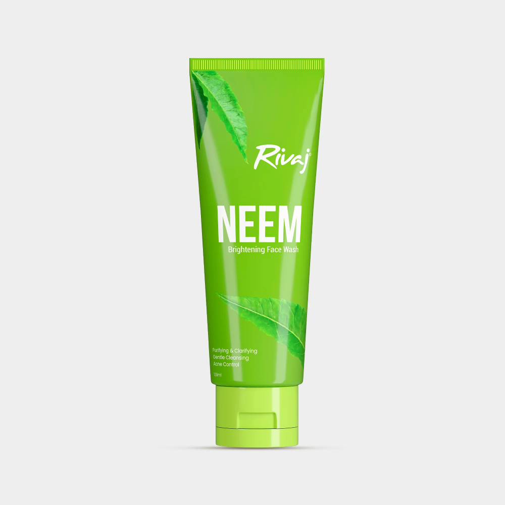 RIVAJ NEEM EXTRACT WHITENING FACE WASH 100 ML