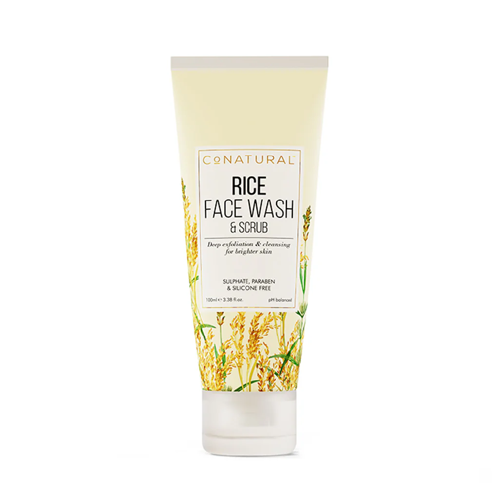 CO NATURAL RICE FACE WASH 100ML