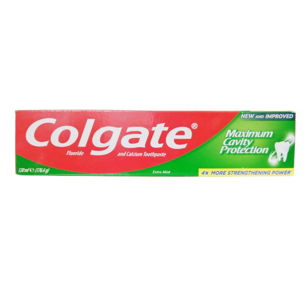 COLGATE TOOTH PASTE MAXIMUM CAVITY PROTECTION 120 ML