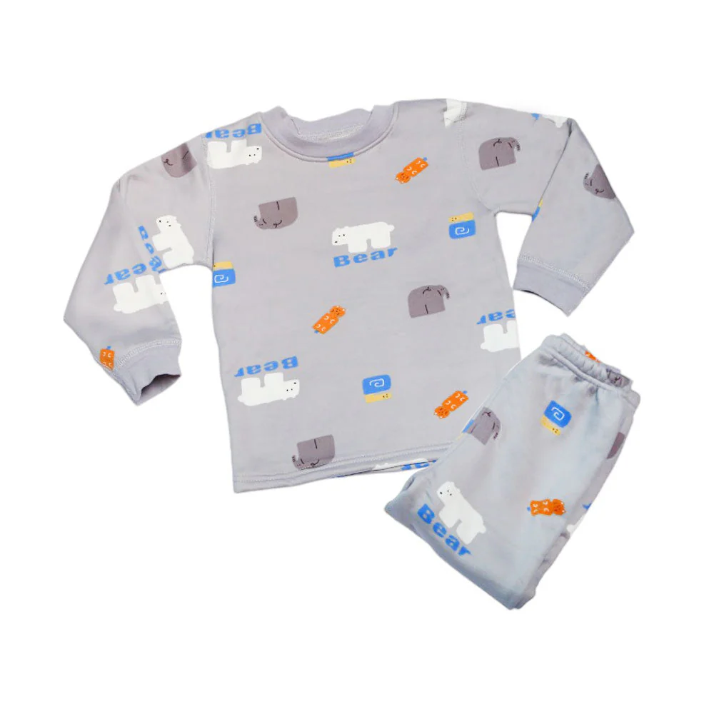 BOYS L/S 2PC SLEEPING SUIT F/O MZW-24 3-4 YEAR NO27