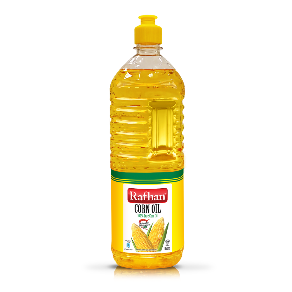 RAFHAN CORN OIL BOTTLE SAVE RS.75 1 LTR