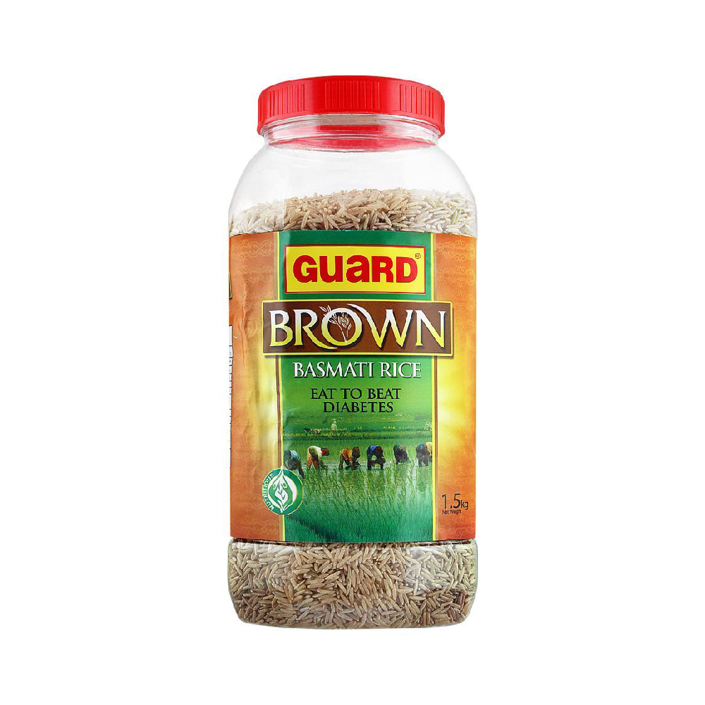 GUARD BROWN BASMATI RICE 1.5 KG