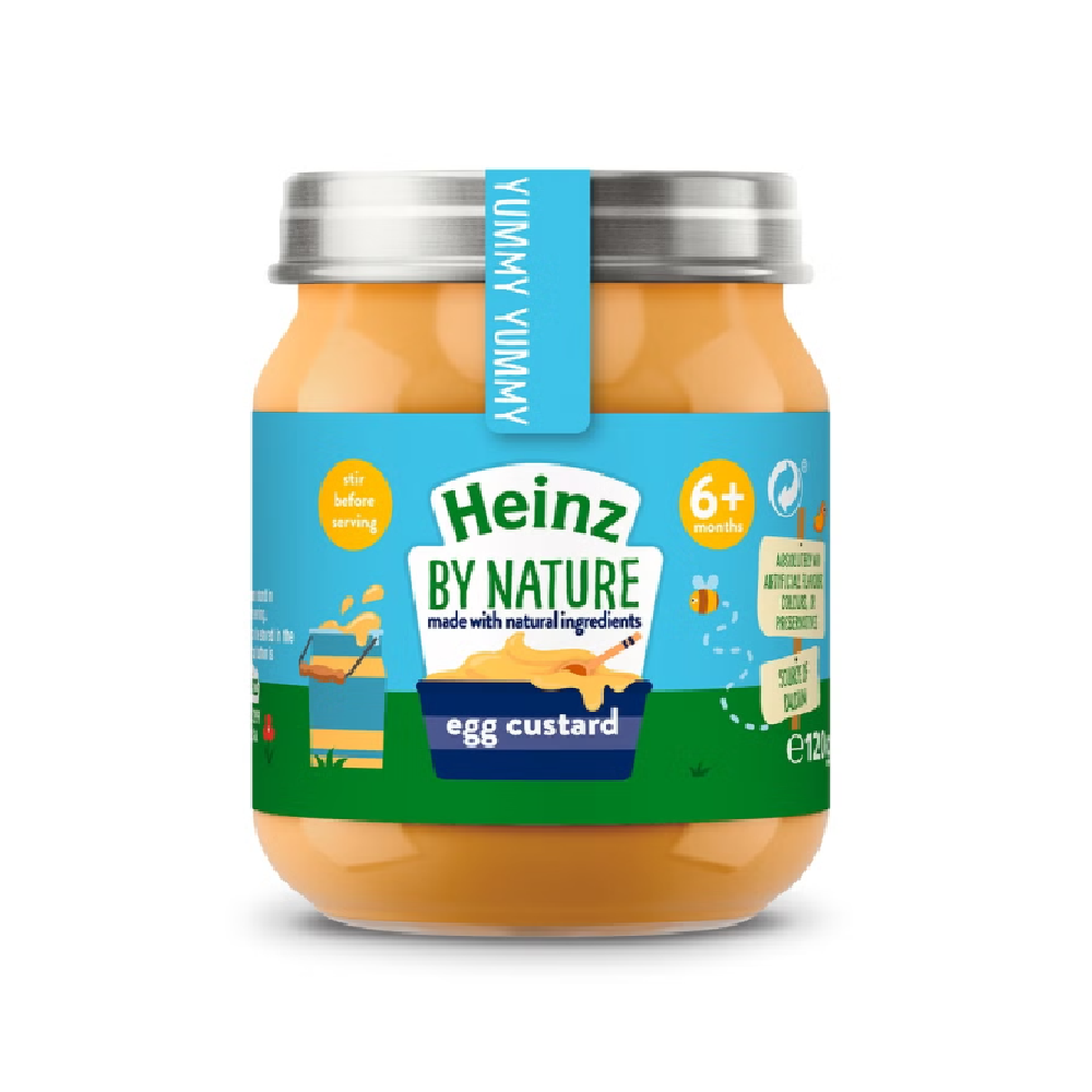 HEINZ BABY FOOD EGG CUSTARD 120 GM