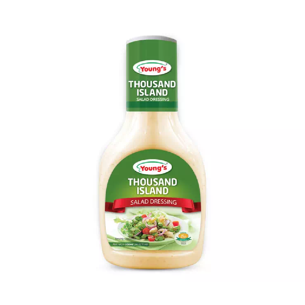 YOUNGS THOUSAND ISLAND SALAD DRESSING 500 ML
