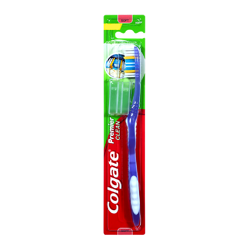 COLGATE TOOTH BRUSH PREMIER CLEAN MEDIUM