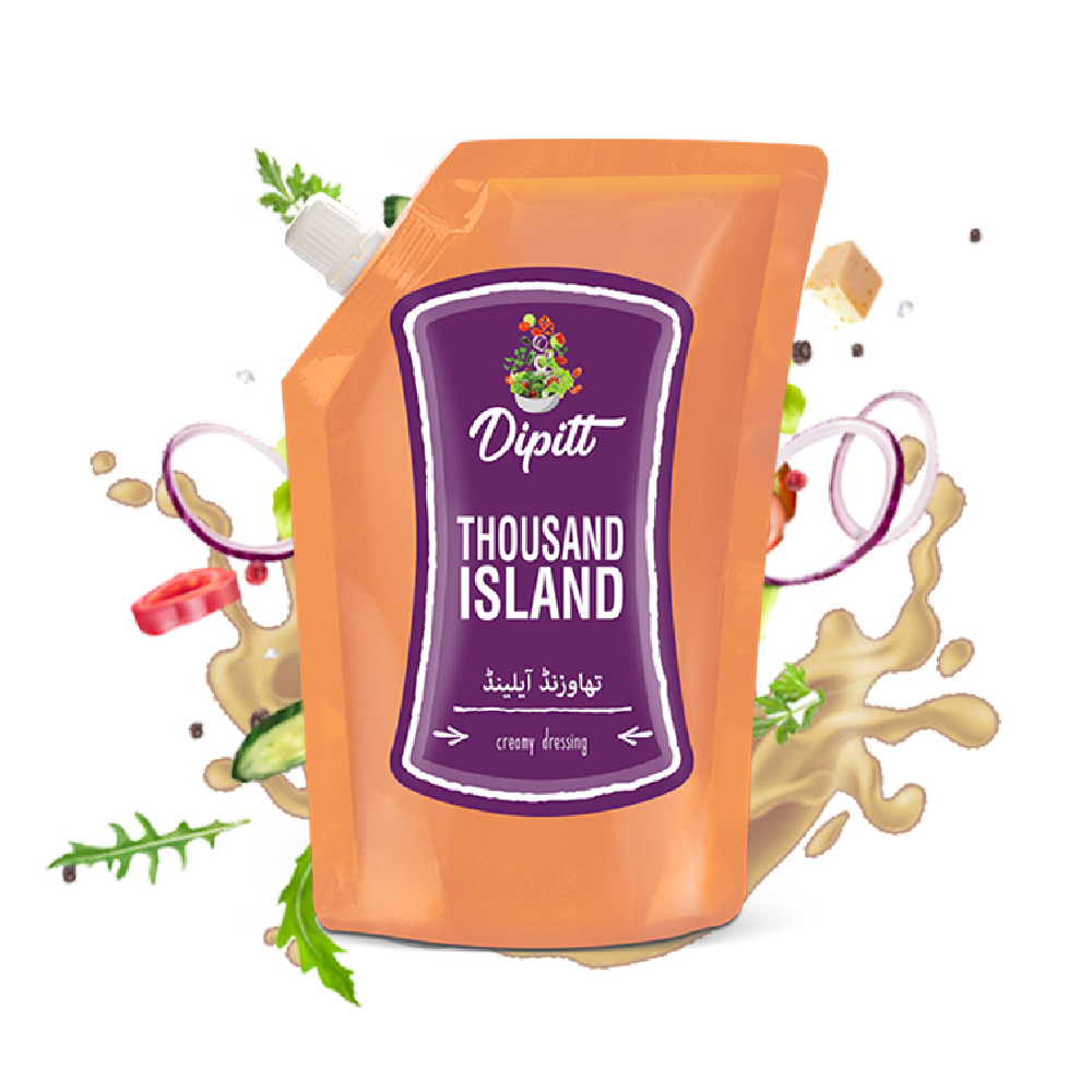 DIPITT THOUSAND ISLAND CREAMY DRESSING 400 ML