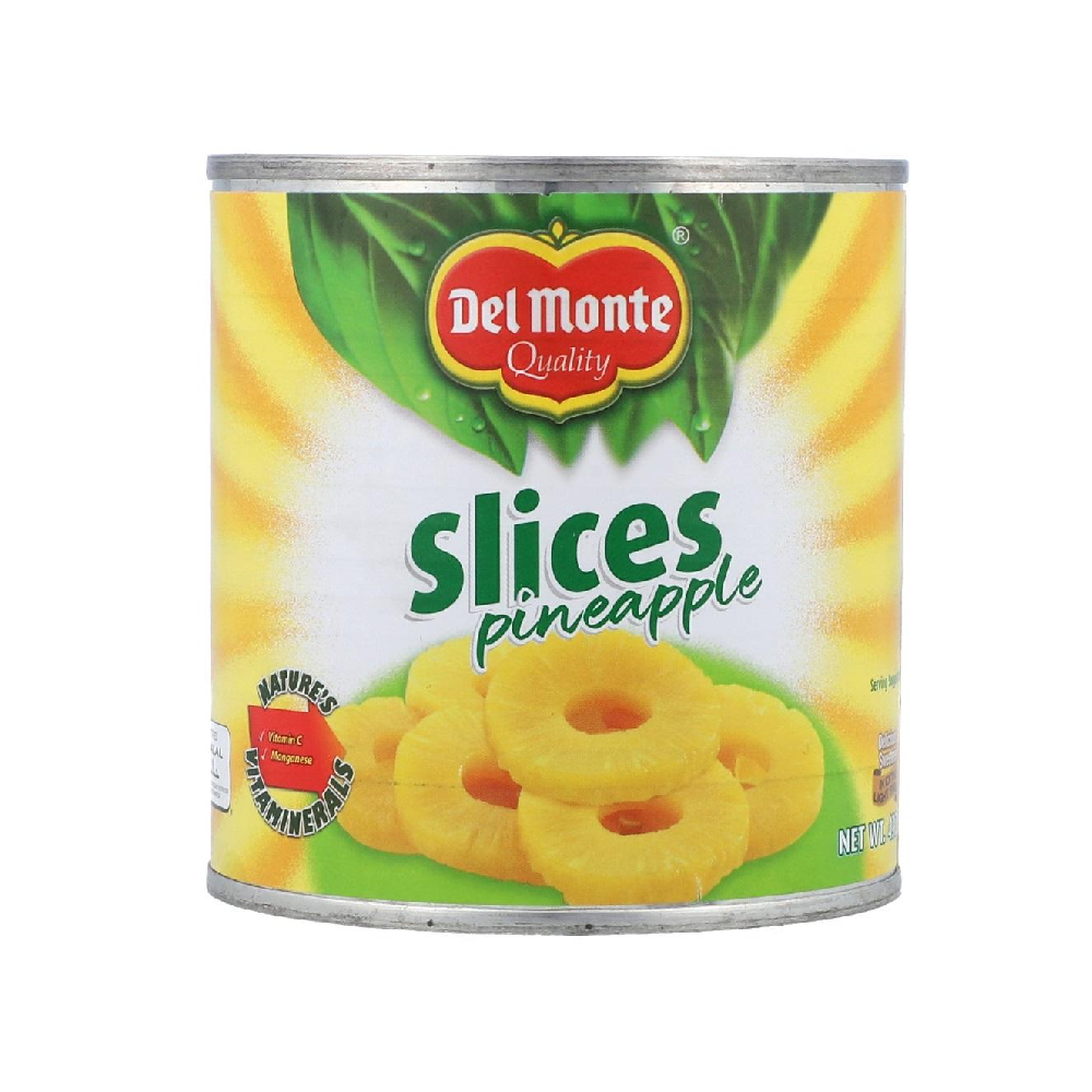 DELMONTE PINEAPPLE SLICES 432 GM