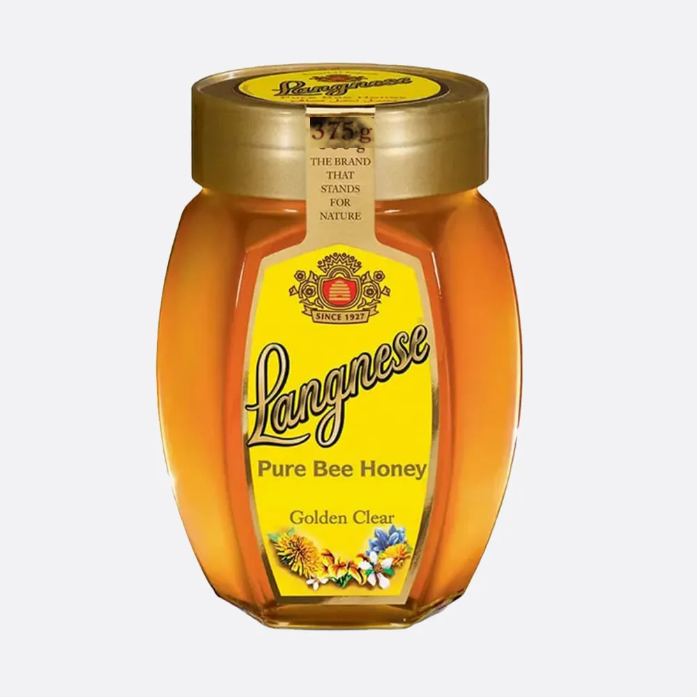 LANGNESE PURE BEE HONEY 375 GM