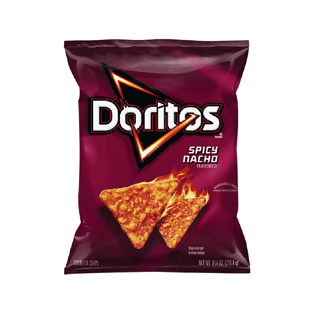 DORITOS CHIPS SPICY NACHO 31.8 GM