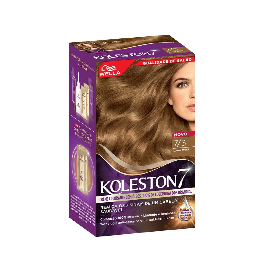 WELLA KOLESTON KIT 7/3 HAZELNUT