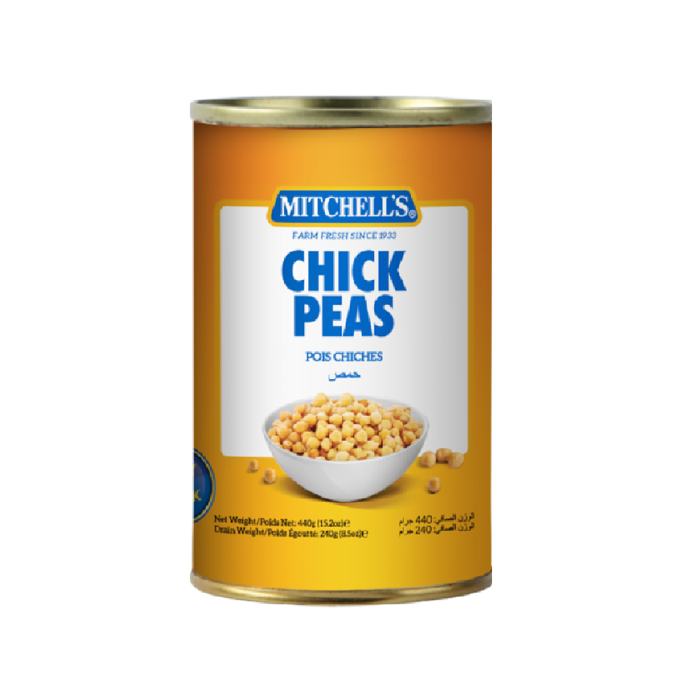 MITCHELLS CHICK PEAS 440 GM