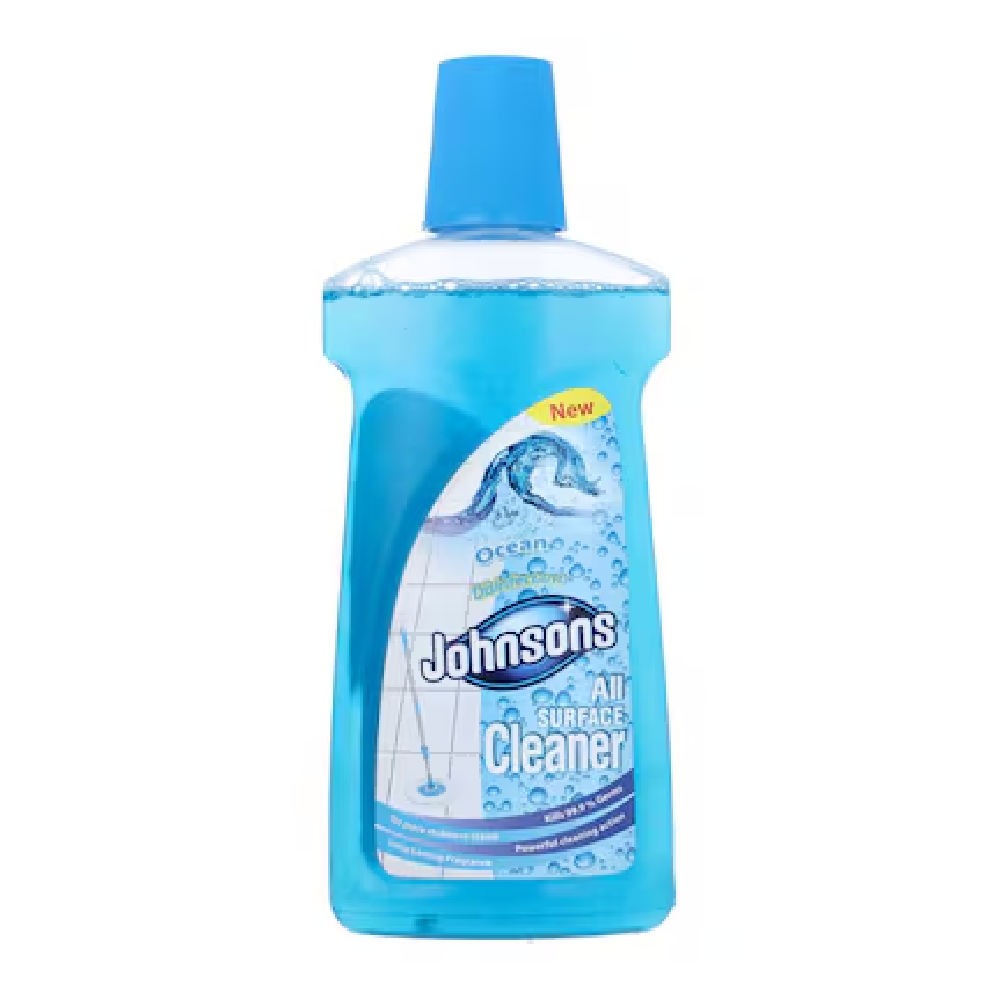 JOHNSONS ALL SURFACE CLEANER DISINFECTANT OCEAN 1 LTR