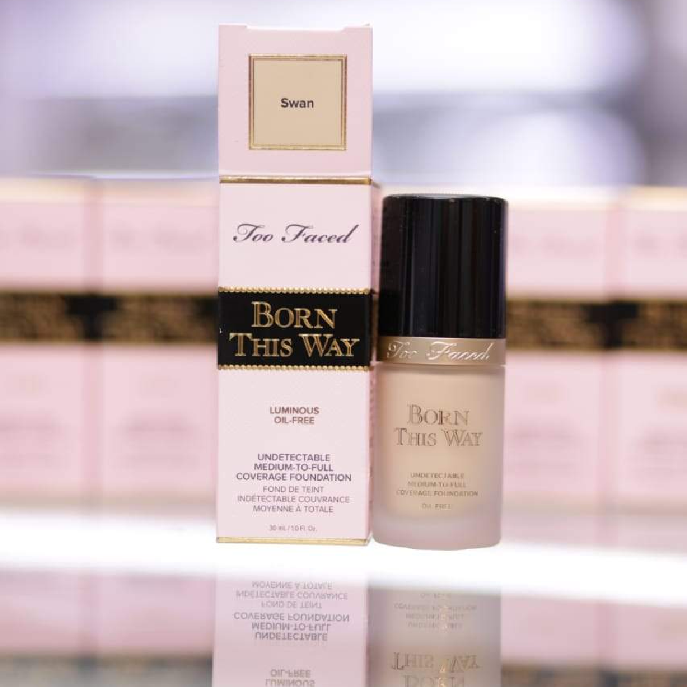TOO FACED BORN THIS WAY SWAN FOUNDATION PC