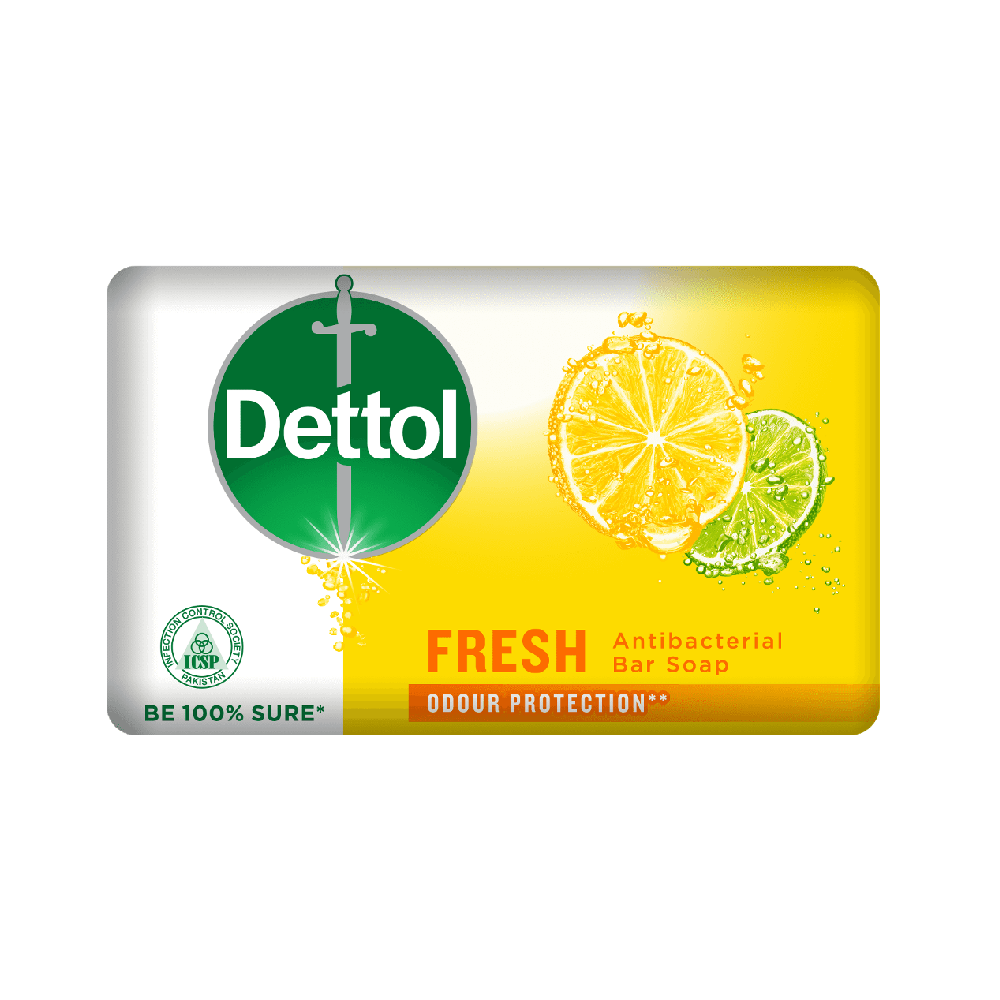 DETTOL FRESH ODOUR PROTECTION ANTIBACTERIAL SOAP 85GM