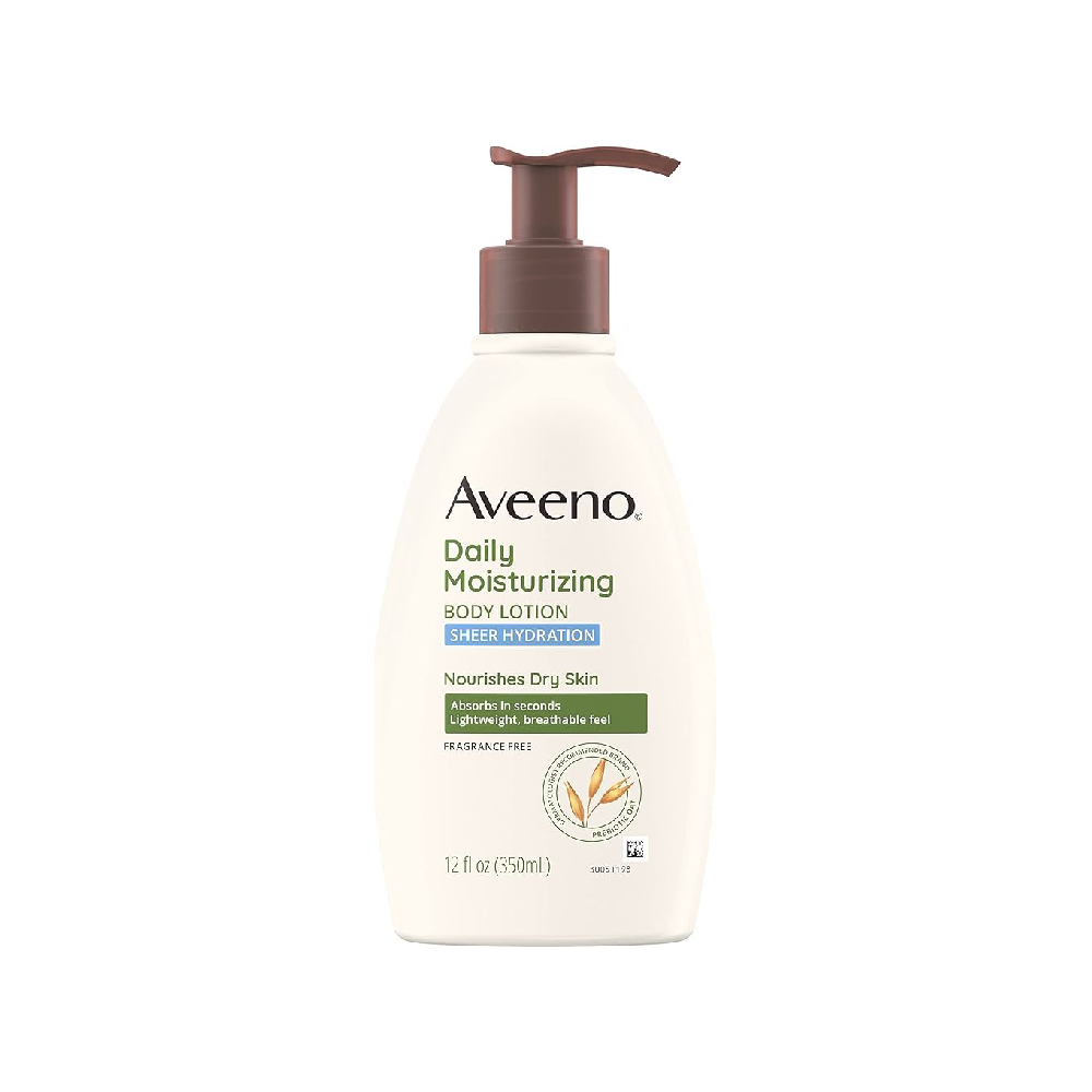 AVEENO BODY LOTION MOISTURIZING SHEER HYDRATION 350 ML
