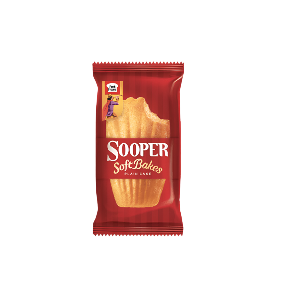 PEEK FREANS SOOPER SOFT BAKES PLAIN CAKE 31.5 GM