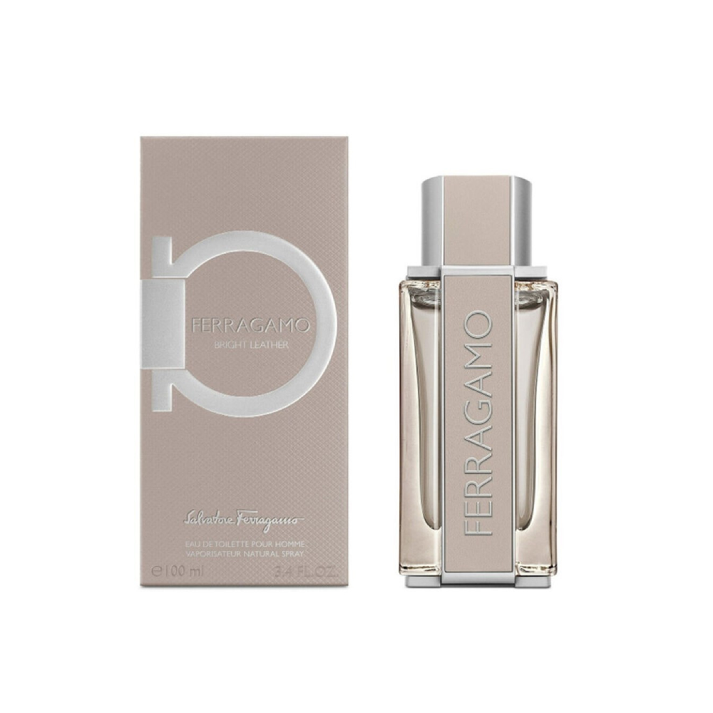 SALVATORE FERRAGAMO BRIGHT LEATHER FOR MEN EDT 100ML