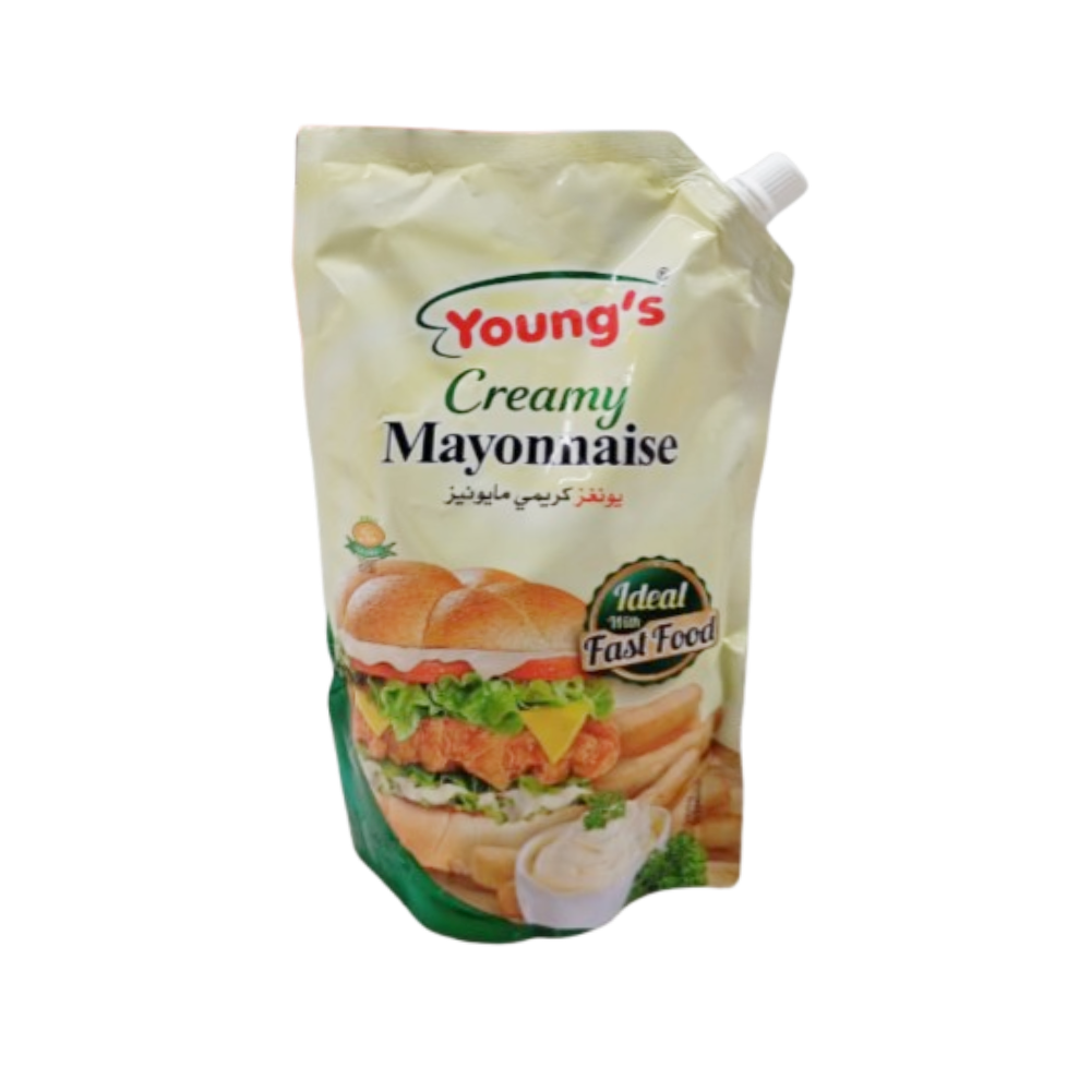 YOUNGS CREAMY & SALTED MAYONNAISE 1 LTR