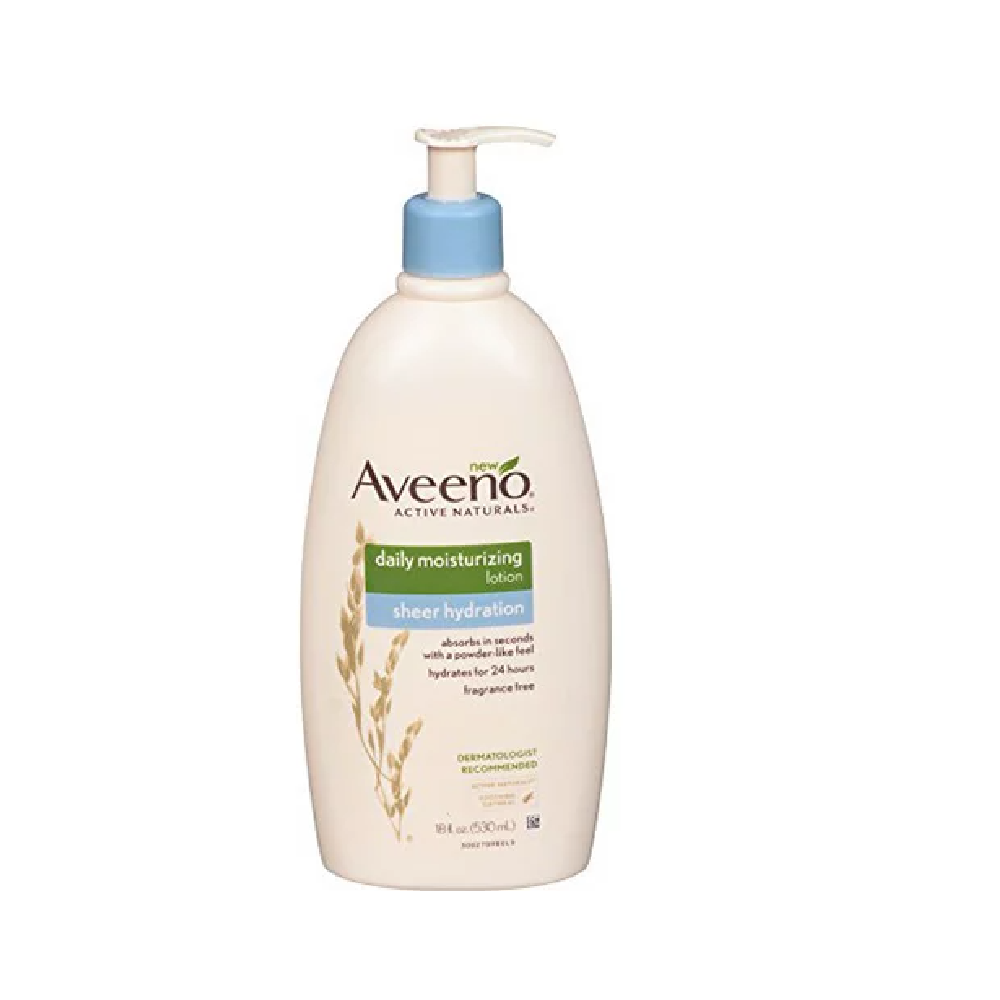 AVEENO BODY LOTION SHEER HYDRATION 530 ML