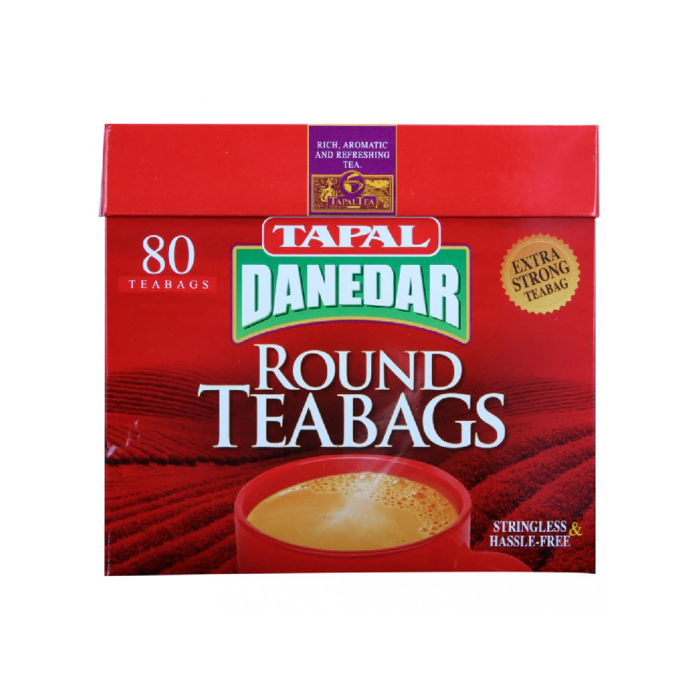 TAPAL DANEDAR 80 ROUND TEA BAGS 200 GM