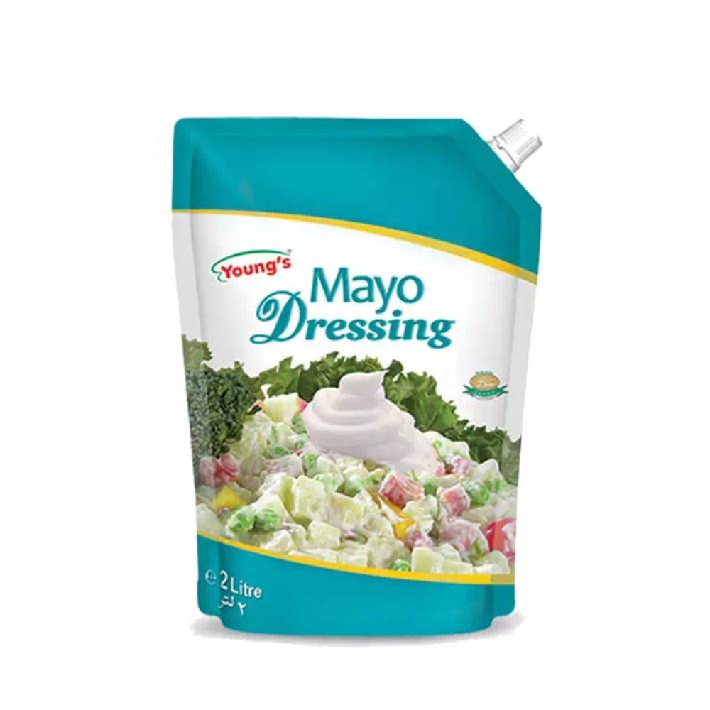 YOUNGS MAYO DRESSING POUCH 2 LTR