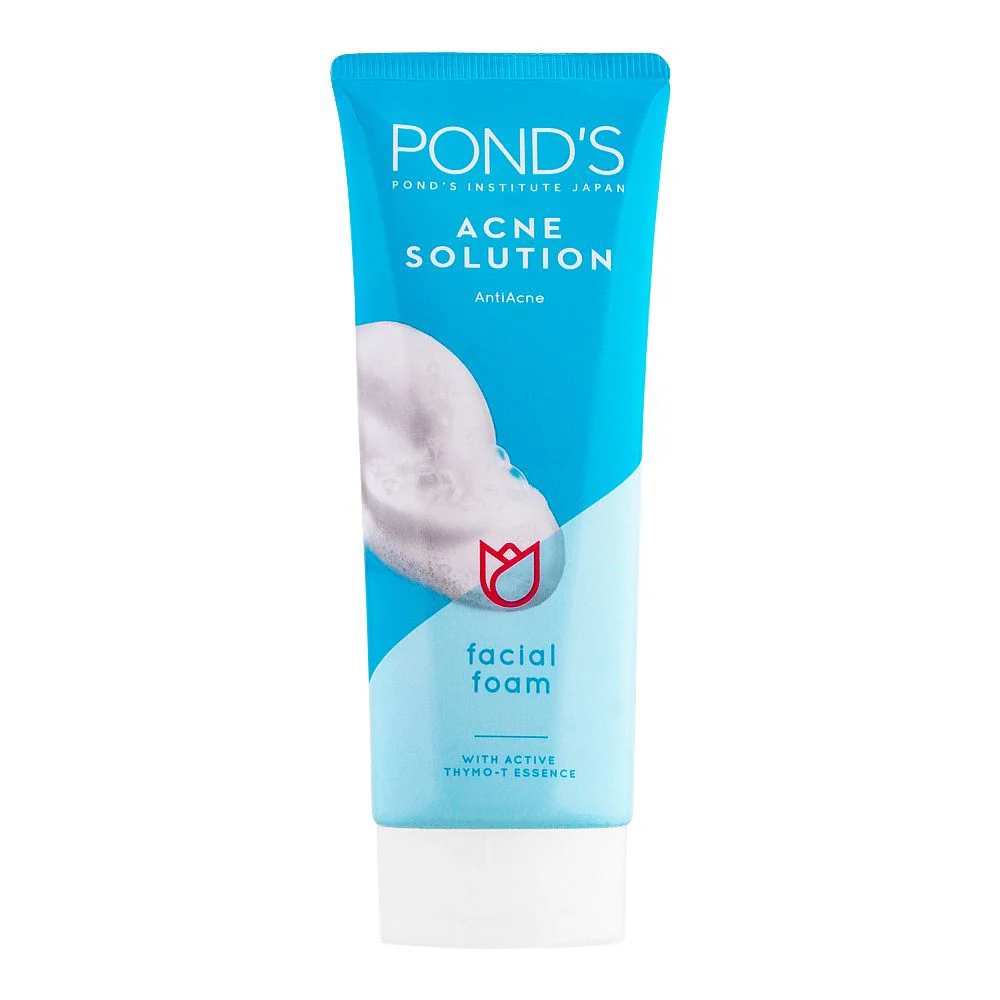 PONDS ACNE SOLUTION FACIAL FOAM 100 GM