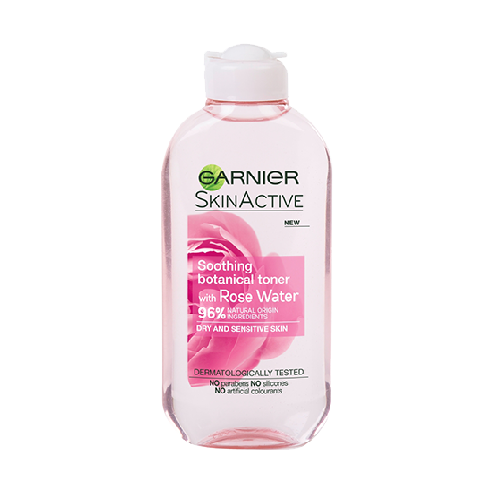 GARNIER SOOTHING BOTANICAL TONER ROSE WATER 200 ML