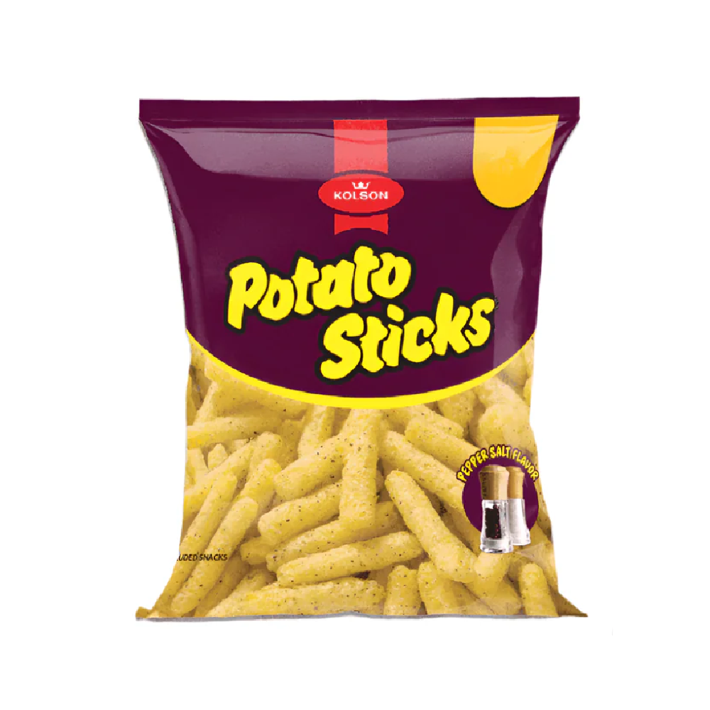 KOLSON POTATO STICKS PEPPER & SALT 38 GM