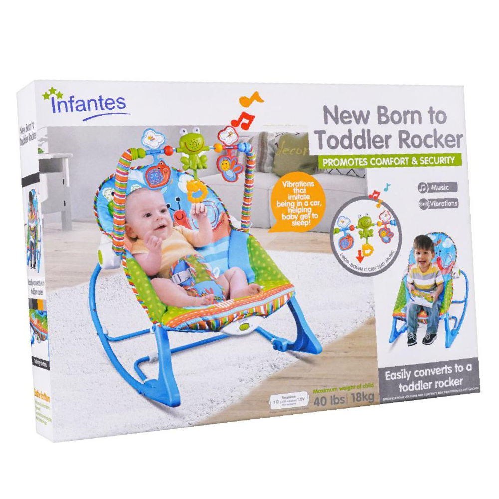 68112 Infantes New Born Toddler Rocker T.T