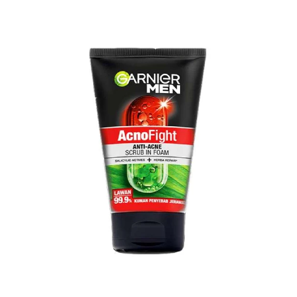 GARNIER MEN ACNO FIGHT SCRUB IN FOAM 100 ML