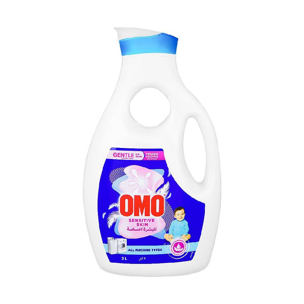 OMO WASHING LIQUID SENSITIVE SKIN 2 LTR