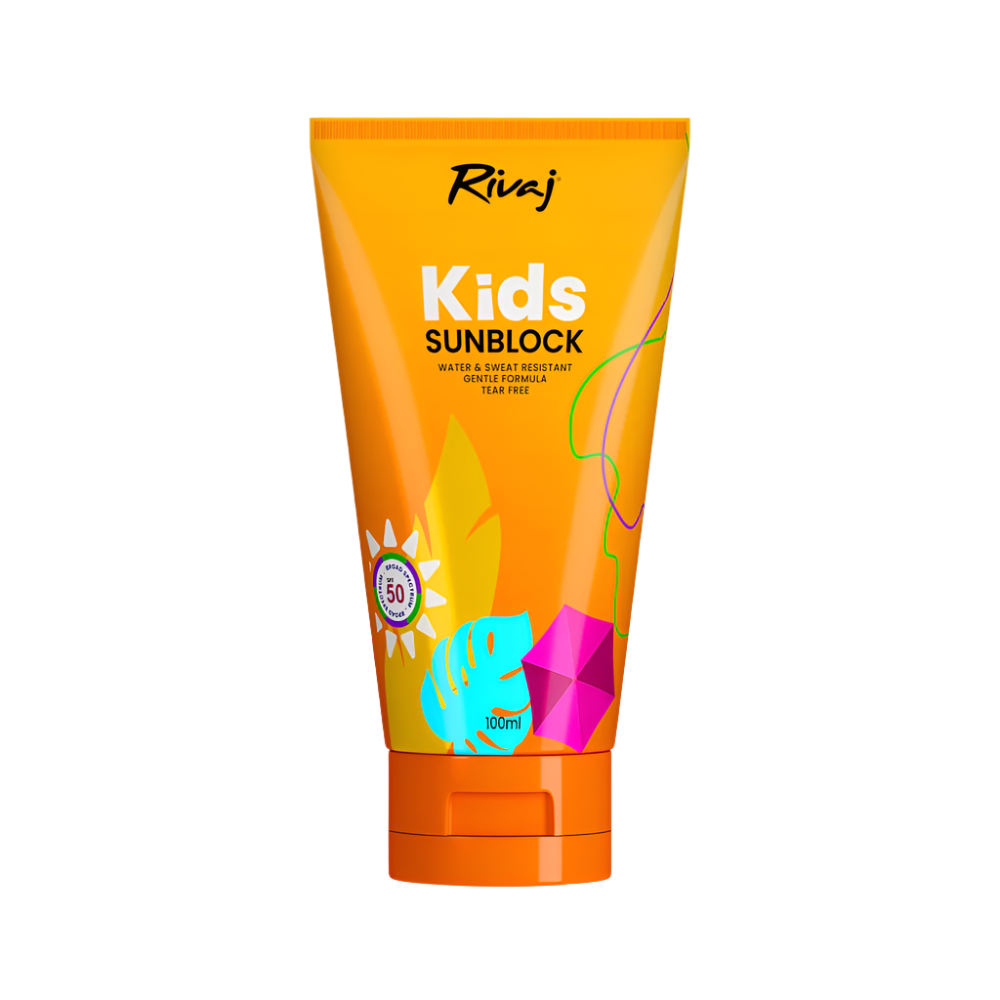 RIVAJ SPF50 KIDS SUNBLOCK 100ML