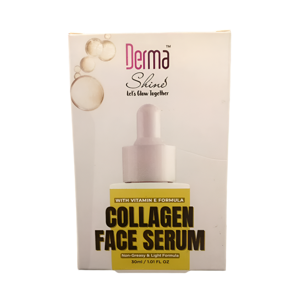 DERMA SHINE VITMAN E & COLLAGEN SERUM 50 ML