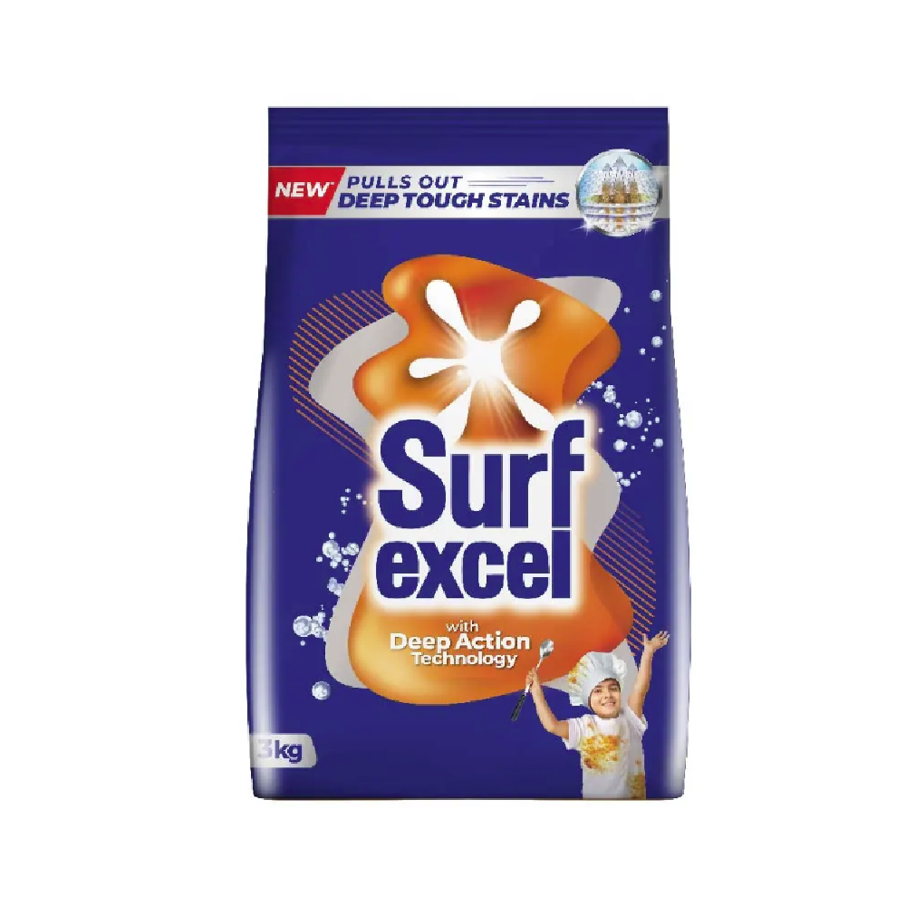 SURF EXCEL WASHING POWDER NEW 3KG