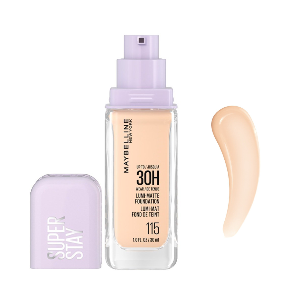 MAYBELLINE SUPERSTAY LUMI MATTE FDT 115 AS X