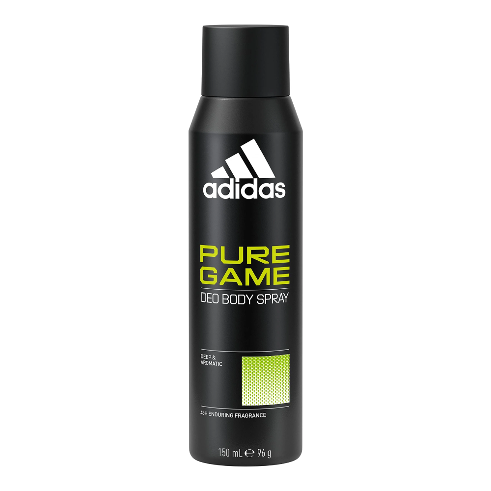 ADIDAS DEODORANT PURE GAME 48H 150 ML