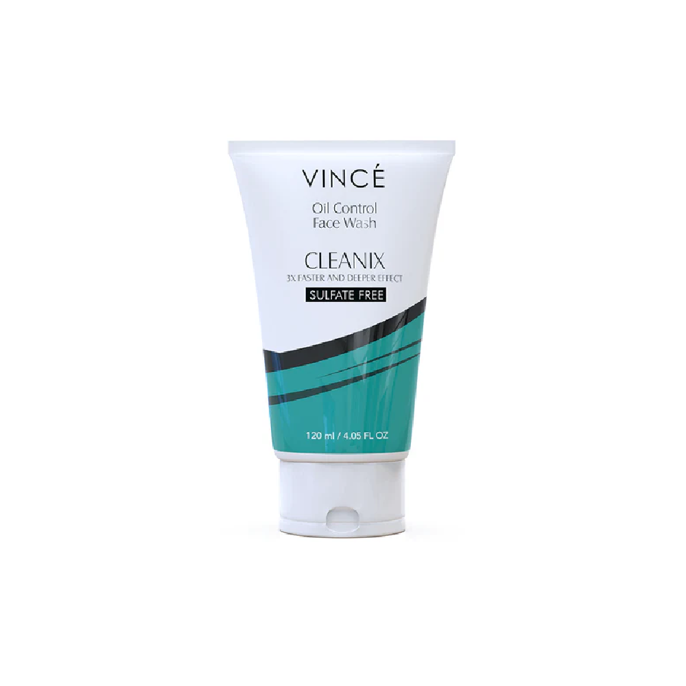 VINCE OIL CONTROL FACE WASH 120 ML