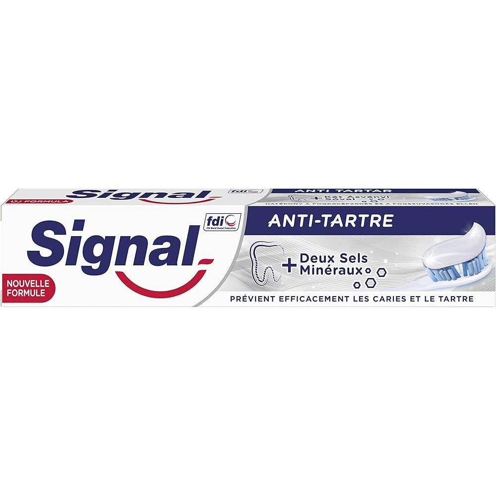 SIGNAL TOOTH PASTE ANTI-TARTRE PLUS DUAL MINERALE 75 ML