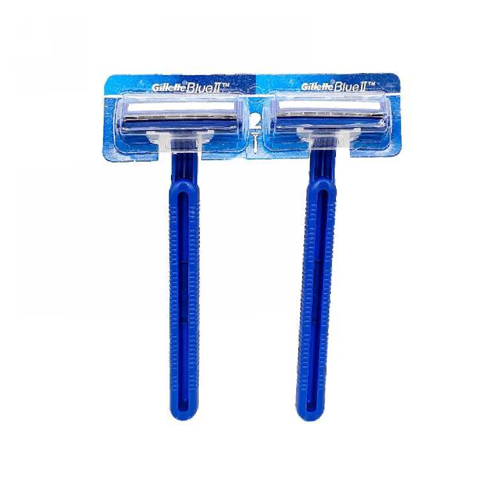 GILLETTE RAZOR BLUE II 2PC