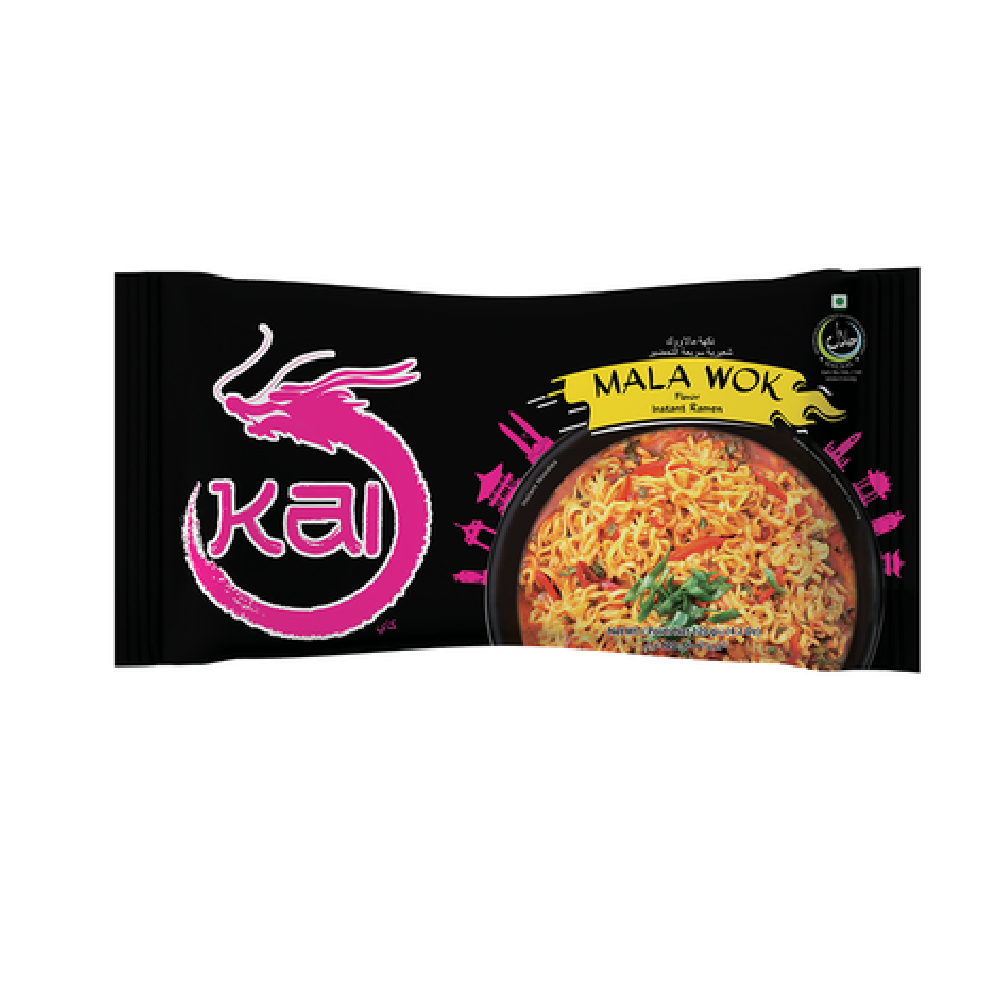 KAI MALA WOK INSTANT NOODLES 120GM