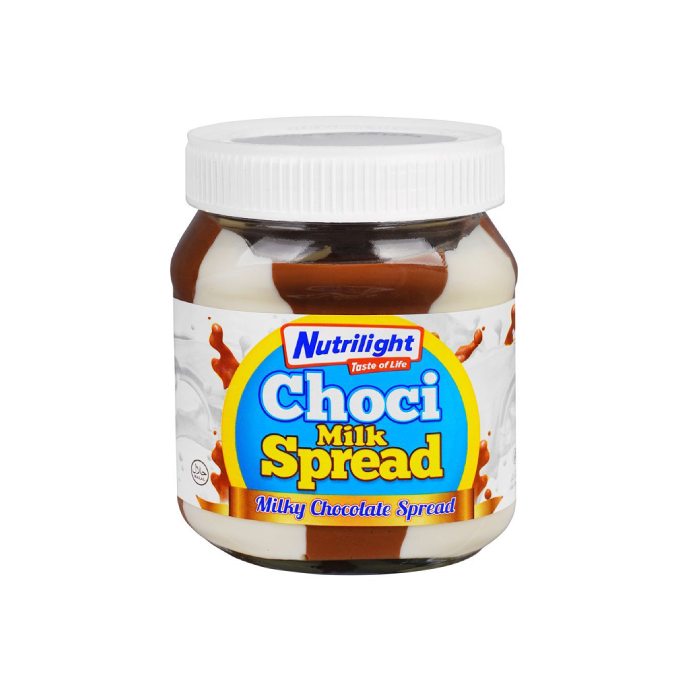 NUTRILIGHT CHOCI SPREAD MILK CHOCOLATE SPREAD 350GM