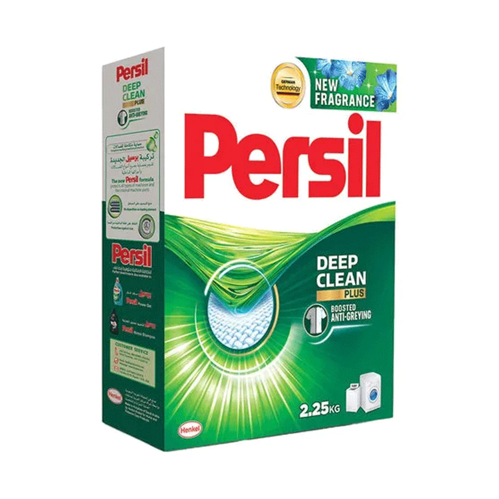 PERSIL WASHING POWDER DEEP CLEAN GREEN 2.25 KG