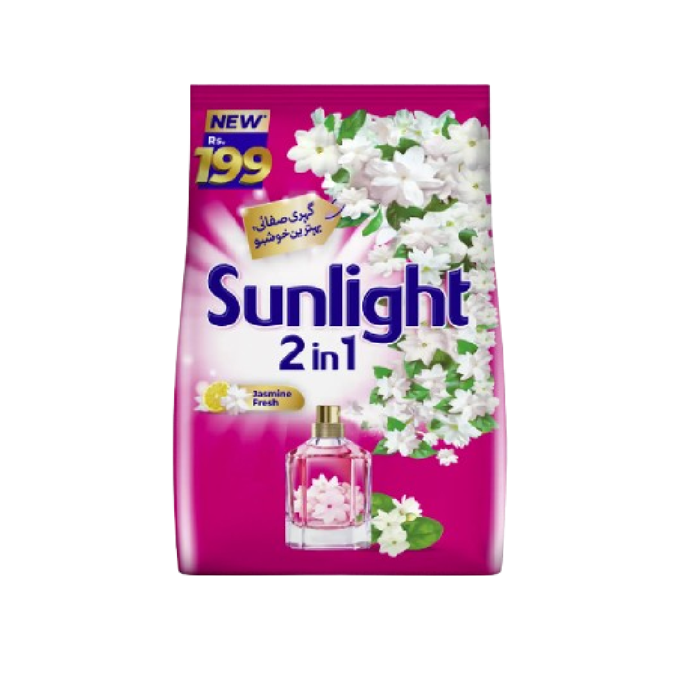 SUNLIGHT WASHING POWDER 2IN1 CLEAN JASMINE PINK 700 GM