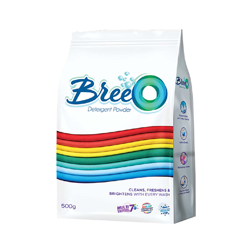 BREEO WASHING POWDER 500 GM