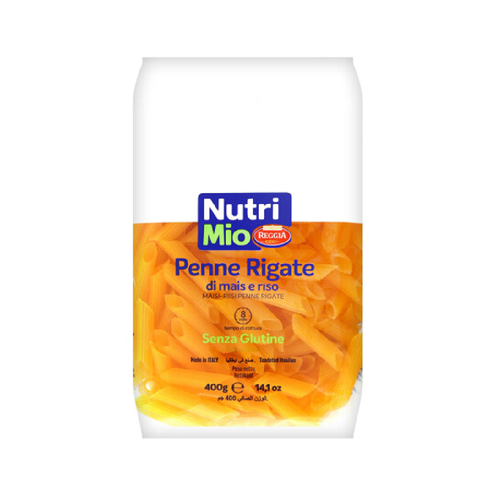 REGGIA PASTA NUTRI MIO PENNE RIGATE 400 GM